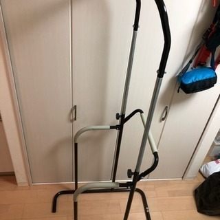 ぶら下がり健康器具 懸垂に使ってました
