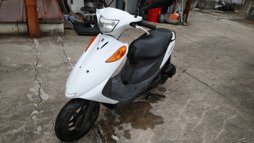 ☆☆スズキアドレスV125　CF46A　白　安定のインジェクション原付2種