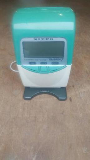 ニツポ-電子タイムレコーダー 取説付き　2台