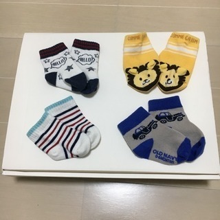 0-6months☆靴下 美品4点