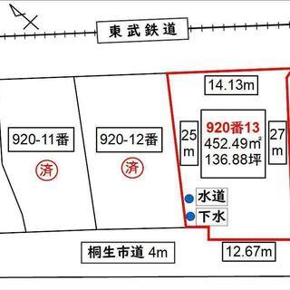 桐生市相生町二丁目　売土地