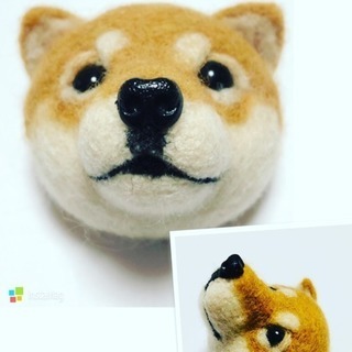柴犬ブローチの体験教室のご案内
