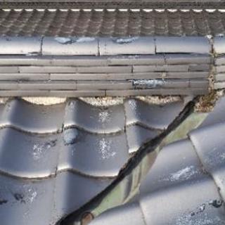 台風被害の屋根修繕承ります