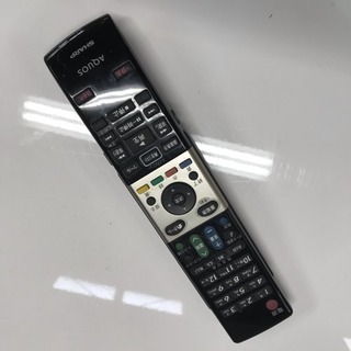 SHARP シャープ 32型 DVD内蔵テレビ リモコン付きの画像