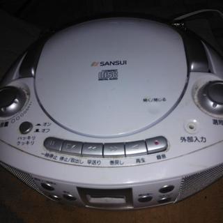 CD ラジオカセット 訳ありです ジャンク品扱いの画像