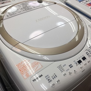 2018年製！　TOSHIBA　縦型洗濯乾燥機販売中！！