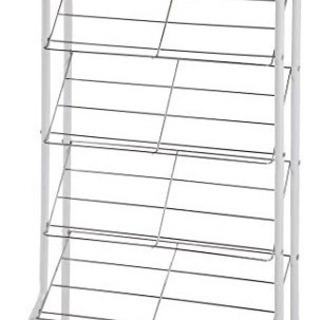 ★美品★天板付薄型シューズラック