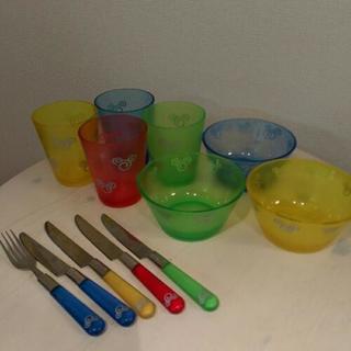 ミッキｰプラ食器　0円