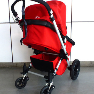 Bugaboo バガブーカメレオンレッド ベビーカー新生児用キャリーコット付 Bugaboo バガブーカメレオンレッド ベビーカー新生児用キャリー