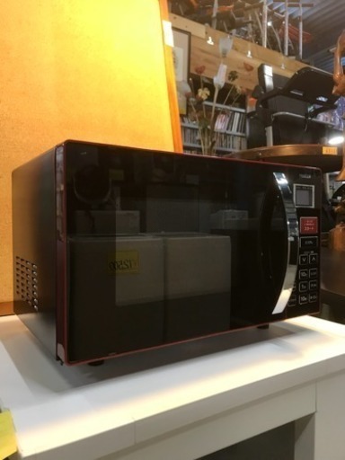 YAMAZEN 中古美品！ 2018年製！オーブンレンジ MOR-Y165(R) 600W