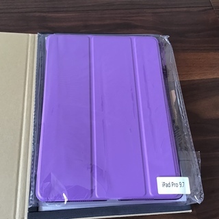 iPadケース 新品 紫色