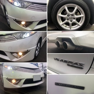 奈良☆エスティマ/アエラスＧパッケージ【モデリスタエアロツアラー】４ＷＤ/本革シート/両側パワースライド/ナビ/７人乗り の画像