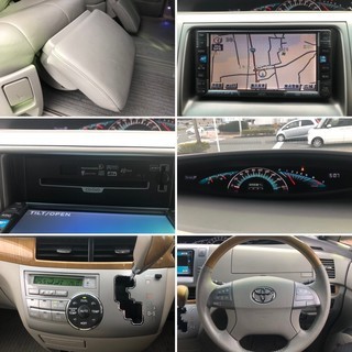 奈良☆エスティマ/アエラスＧパッケージ【モデリスタエアロツアラー】４ＷＤ/本革シート/両側パワースライド/ナビ/７人乗り の画像