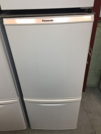 【送料無料・設置無料】冷蔵庫 Panasonic NR-B147W-W 中古