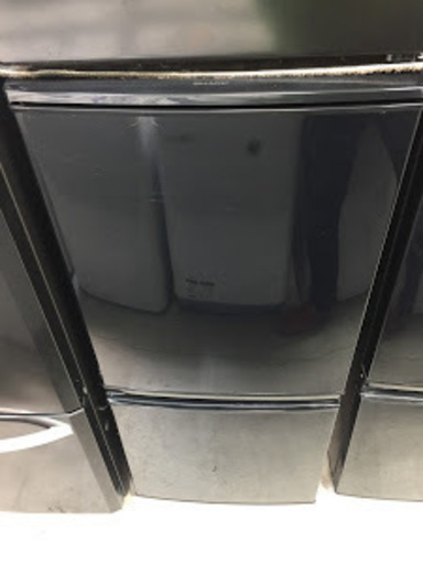 【送料無料・設置無料サービス有り】冷蔵庫 SHARP SJ-14X-B 中古