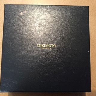 【箱、取扱説明書付きほぼ新品】ミキモト置き時計