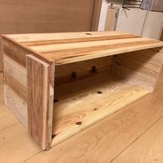 収納やプランターに◇りんご箱