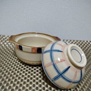 値下げ！【未使用】土鍋風茶碗の画像