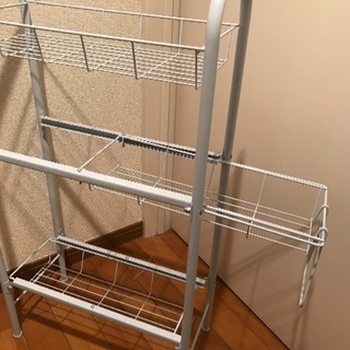 ※お譲りします※スリム収納棚の画像