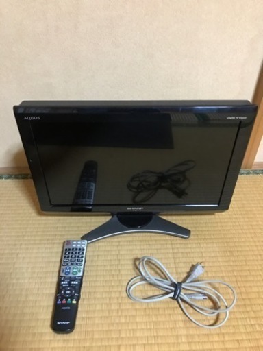 液晶テレビ  20V型 シャープ LC-20E7 中古