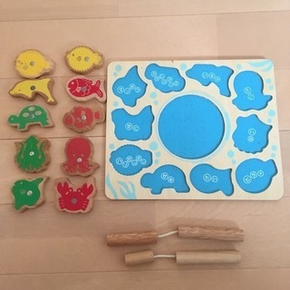 こどもちゃれんじ マグネット 釣り & 形合わせ おもちゃ