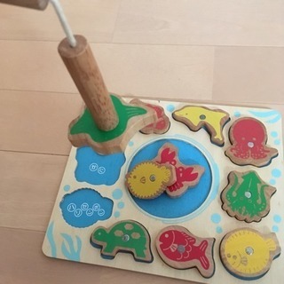 こどもちゃれんじ マグネット 釣り & 形合わせ おもちゃの画像
