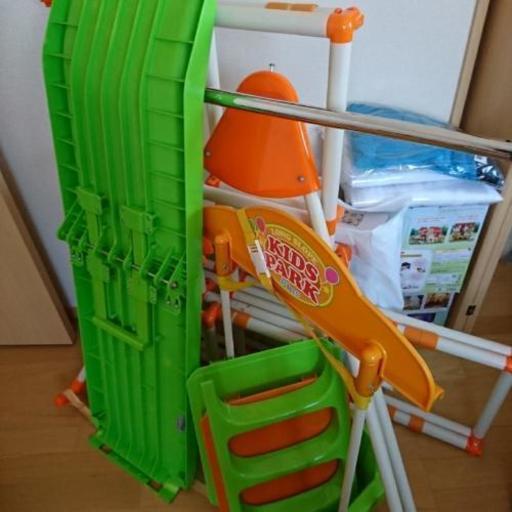 キッズパーク ブランコ滑り台付き
