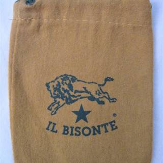 ★イルビゾンテ IL BISONTE ミニ巾着ポーチの画像