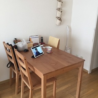 IKEA ダイニングテーブルセット