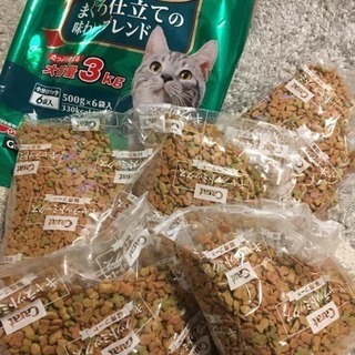 ねこのご飯、おやつセットの画像
