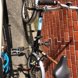 差し上げます！折りたたみ自転車