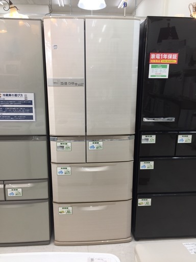 【購入後も安心な6ヶ月間動作保証付き♪】2011年製、MITSUBISHI(三菱)の6ドア冷蔵庫のご紹介です！
