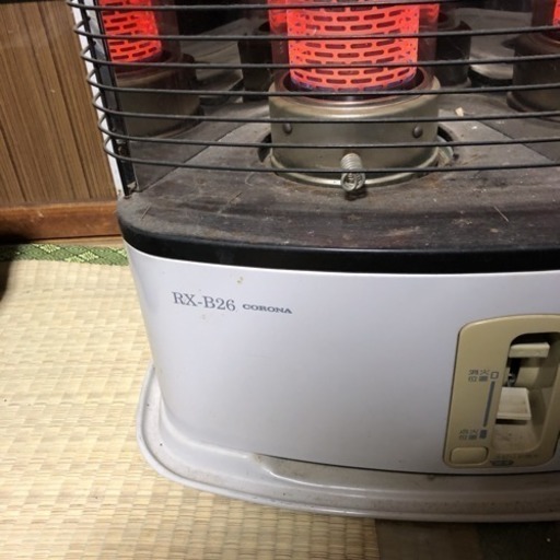 コロナ石油ストーブ 終了いたしました