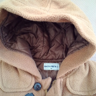 BOBSON90cm　かわいいダッフルコートの画像