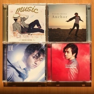 三浦大知　CD &DVD まとめ売り　セット売り　非売品あり 三浦大知 DVD・CDセット