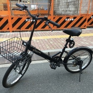 去年購入 20インチ折りたたみ 6段