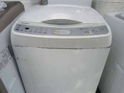 シャープ洗濯機7キロ　２００６年製　ES-T701