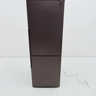 SHARP　シャープ SJ-PD27A-T プラズマクラスター冷蔵庫 271L ブラウン系　ダークウッド　2015年製