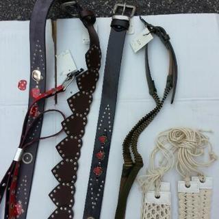 レディース・ベルト(まとめての価格です)の画像