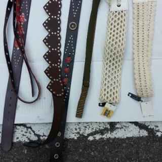 レディース・ベルト(まとめての価格です)の画像