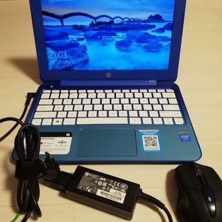 商談中　軽量 1180g ! HP Stream 11-r016TU　Celeron Dual-Core N2840 2.16GHz/2GB/eMMC32GB/Win10/中古美品の画像