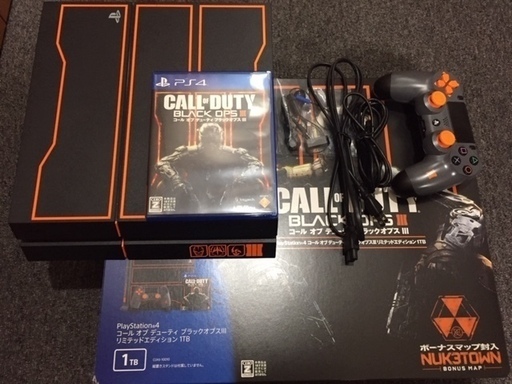 PS4　コール オブ デューティ ブラックオプスIII リミテッドエディション 1TB [CUHJ-10010]