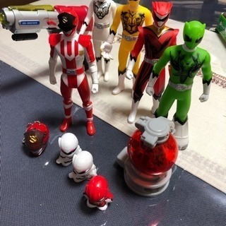戦隊セット&仮面ライダー