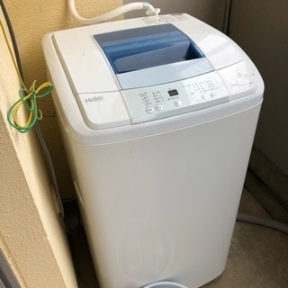 ハイアール5キロ洗濯機★中古の画像