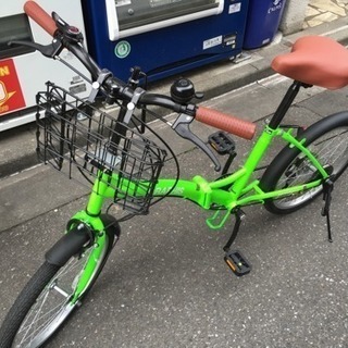 ほぼ新品 20インチ折りたたみ サビ無し