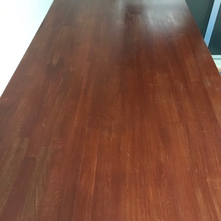 IKEYA 無垢材 テーブル 不要なので必要な方に差し上げます（取りに来れる方限定）の画像