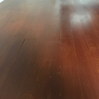 IKEYA 無垢材 テーブル 不要なので必要な方に差し上げます（取りに来れる方限定）の画像