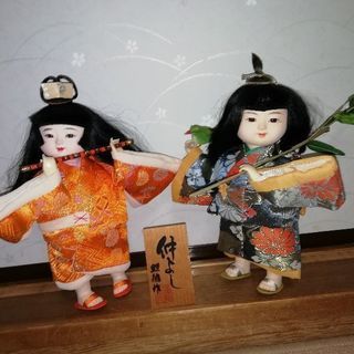 仲良し　人形