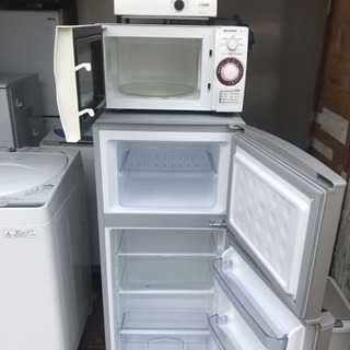 冷蔵庫・洗濯機・レンジ・トースターセット☆の画像