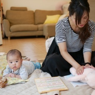 四月スタート生受付＊産休育休中やお子様連れで取得！ベビーマッサー...